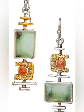 Handmade Boho Earrings for Women Dangle Geometric Earrings - Lightweight Trendy